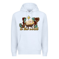 White joy to the world Premium Hoodie - RanaPortraitStore