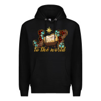 Black joy to the world Premium Hoodie - RanaPortraitStore