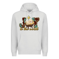 Dove Grey joy to the world Premium Hoodie - RanaPortraitStore