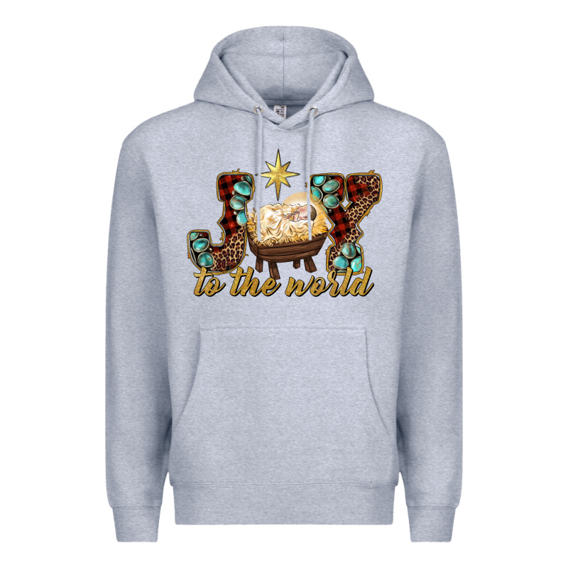 Joy To The World Premium Hoodie by RanaPortraitStore | Teevron