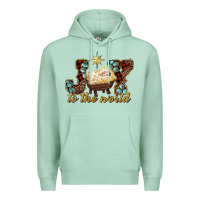 Seafoam joy to the world Premium Hoodie - RanaPortraitStore