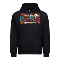 Black mama baseball Urban Hoodie - Zillion Design Studio