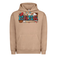 Pigment Burro mama baseball Urban Hoodie - Zillion Design Studio