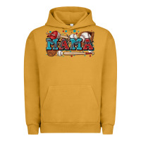 Pigment Peanut Butter mama baseball Urban Hoodie - Zillion Design Studio