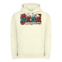 Pigment Pistachio mama baseball Urban Hoodie - Zillion Design Studio