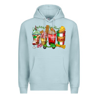 Blue Mist italy coffee cups Premium Hoodie - Zillion Design Studio