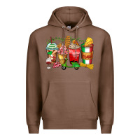 Chestnut italy coffee cups Premium Hoodie - Zillion Design Studio