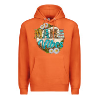 Carrot mama vibes with daisies Premium Hoodie - texasbilliewilder