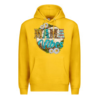 Lemon mama vibes with daisies Premium Hoodie - texasbilliewilder