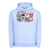Pigment Grape Ice nurse coffee cups Urban Hoodie - texasbilliewilder