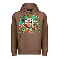 Chestnut dog coffee cups Premium Hoodie - Zillion Design Studio