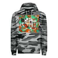 Slate Camo dog coffee cups Premium Hoodie - Zillion Design Studio