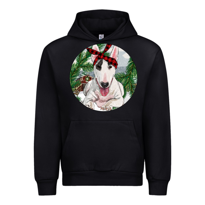 Bull Terrier And Farm Urban Hoodie by RanaPortraitStore | Teevron