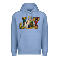 Joy Holy Family Premium Hoodie | Teevron