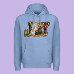 Joy Holy Family Premium Hoodie Designed By Ranaportraitstore