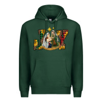 Sports Green joy holy family Premium Hoodie - RanaPortraitStore