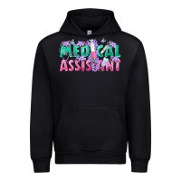 Black medical assistant Urban Hoodie - texasbilliewilder