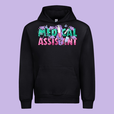 Medical Assistant Urban Hoodie Designed By Texasbilliewilder