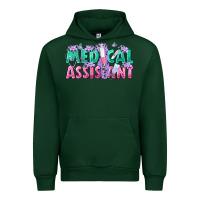 Forest Green medical assistant Urban Hoodie - texasbilliewilder