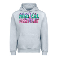 Heather Grey medical assistant Urban Hoodie - texasbilliewilder