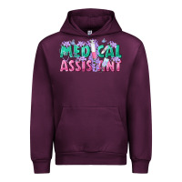 Mauve Wine medical assistant Urban Hoodie - texasbilliewilder