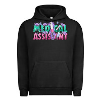 Pigment Black medical assistant Urban Hoodie - texasbilliewilder