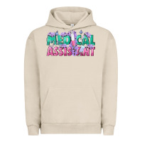 Pigment French Oak medical assistant Urban Hoodie - texasbilliewilder