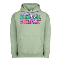 Pigment Oil Green medical assistant Urban Hoodie - texasbilliewilder