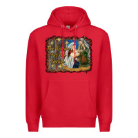Red jesus is the reason for the season Premium Hoodie - RanaPortraitStore