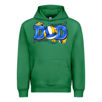 Emerald dad volleyball Urban Hoodie - Zillion Design Studio
