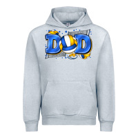 Heather Grey dad volleyball Urban Hoodie - Zillion Design Studio