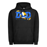 Pigment Black dad volleyball Urban Hoodie - Zillion Design Studio