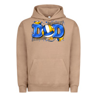 Pigment Burro dad volleyball Urban Hoodie - Zillion Design Studio