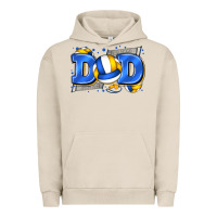 Pigment French Oak dad volleyball Urban Hoodie - Zillion Design Studio
