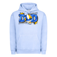 Pigment Grape Ice dad volleyball Urban Hoodie - Zillion Design Studio