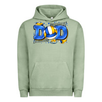 Pigment Oil Green dad volleyball Urban Hoodie - Zillion Design Studio