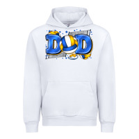White dad volleyball Urban Hoodie - Zillion Design Studio