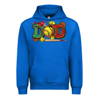Cobalt dad softball Urban Hoodie - Zillion Design Studio