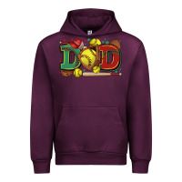 Mauve Wine dad softball Urban Hoodie - Zillion Design Studio
