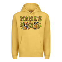 Antique Gold mamas boy Premium Hoodie - texasbilliewilder