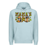 Blue Mist mamas boy Premium Hoodie - texasbilliewilder