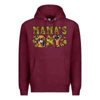 Burgundy mamas boy Premium Hoodie - texasbilliewilder