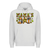 Dove Grey mamas boy Premium Hoodie - texasbilliewilder