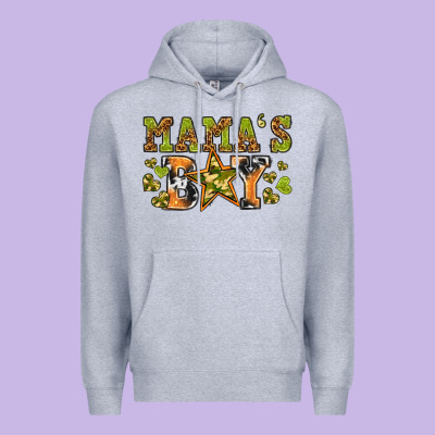 Mamas Boy Premium Hoodie Designed By Texasbilliewilder