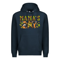 Navy mamas boy Premium Hoodie - texasbilliewilder