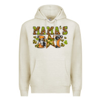 Oatmeal Heather mamas boy Premium Hoodie - texasbilliewilder
