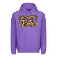 Purple mamas boy Premium Hoodie - texasbilliewilder