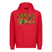 Red mamas boy Premium Hoodie - texasbilliewilder