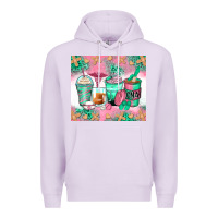 Lilac certified nursing assistant coffee cups Premium Hoodie - Zillion Design Studio