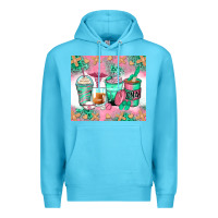 Ocean Blue certified nursing assistant coffee cups Premium Hoodie - Zillion Design Studio